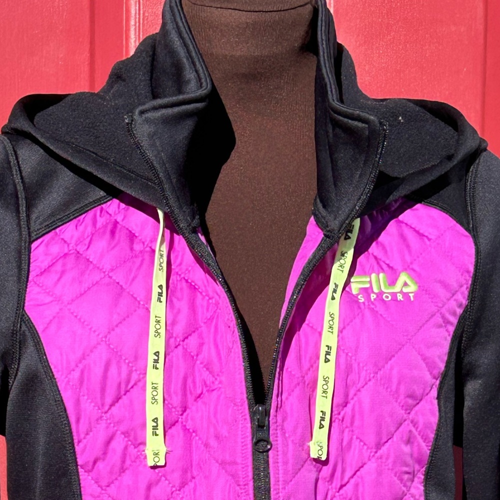 Fila Sport Sm Purple/Blk Jacket